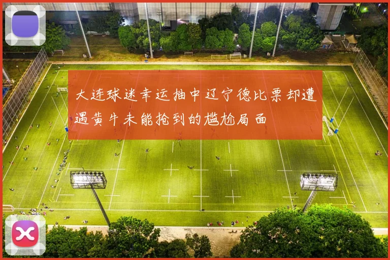 大连球迷幸运抽中辽宁德比票却遭遇黄牛未能抢到的尴尬局面
